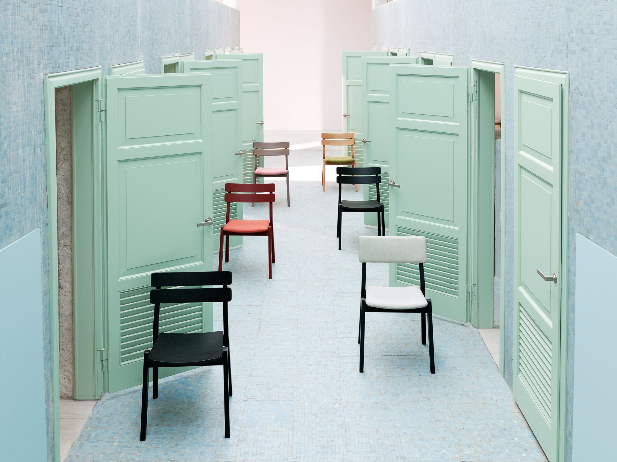 Деревянный мягкий штабелируемый стул Very Wood рамка ARCH-00091472 - Вид №4