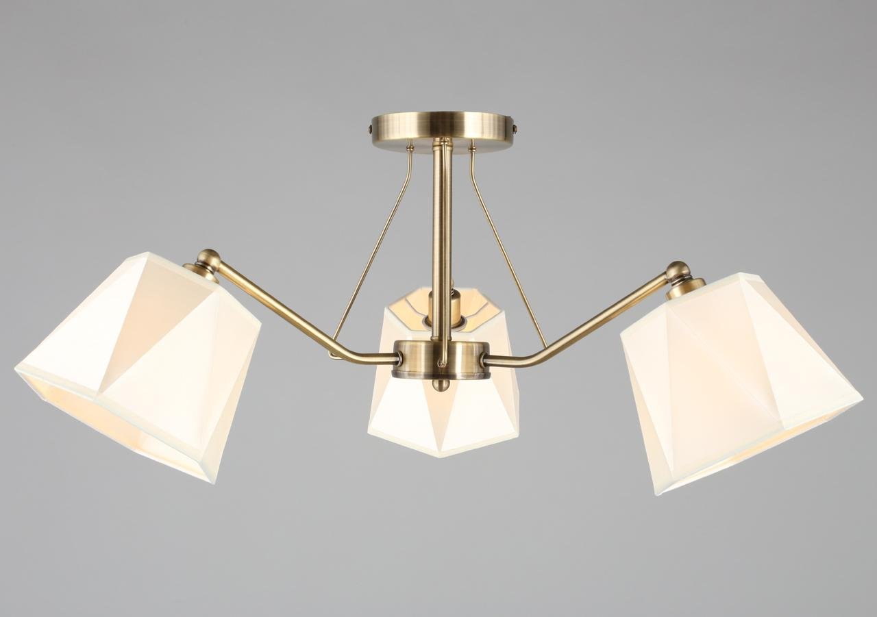 Потолочная люстра Omnilux Rapallo OML-65007-03 OMNILUX RAPALLO 328879 Белый;бронза  - Вид №2