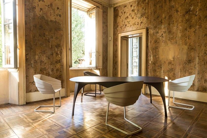 Moroso Консольный штабелируемый стул из полиуретана Rift sun-id-1418963 - Вид №6