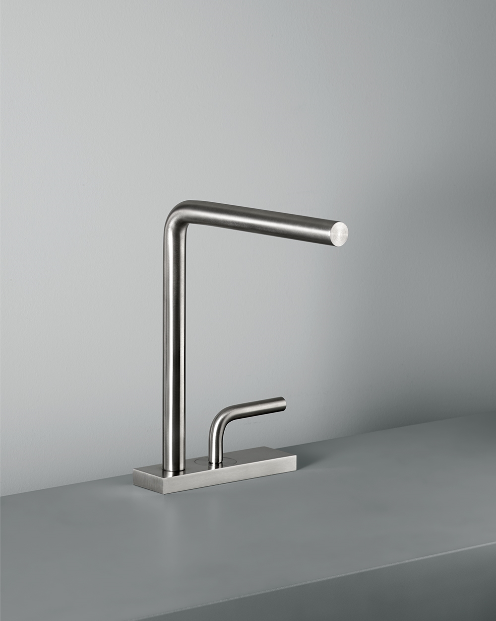 Inox. 408. Смеситель для кухонной мойки. Quadrodesign - Вид №1