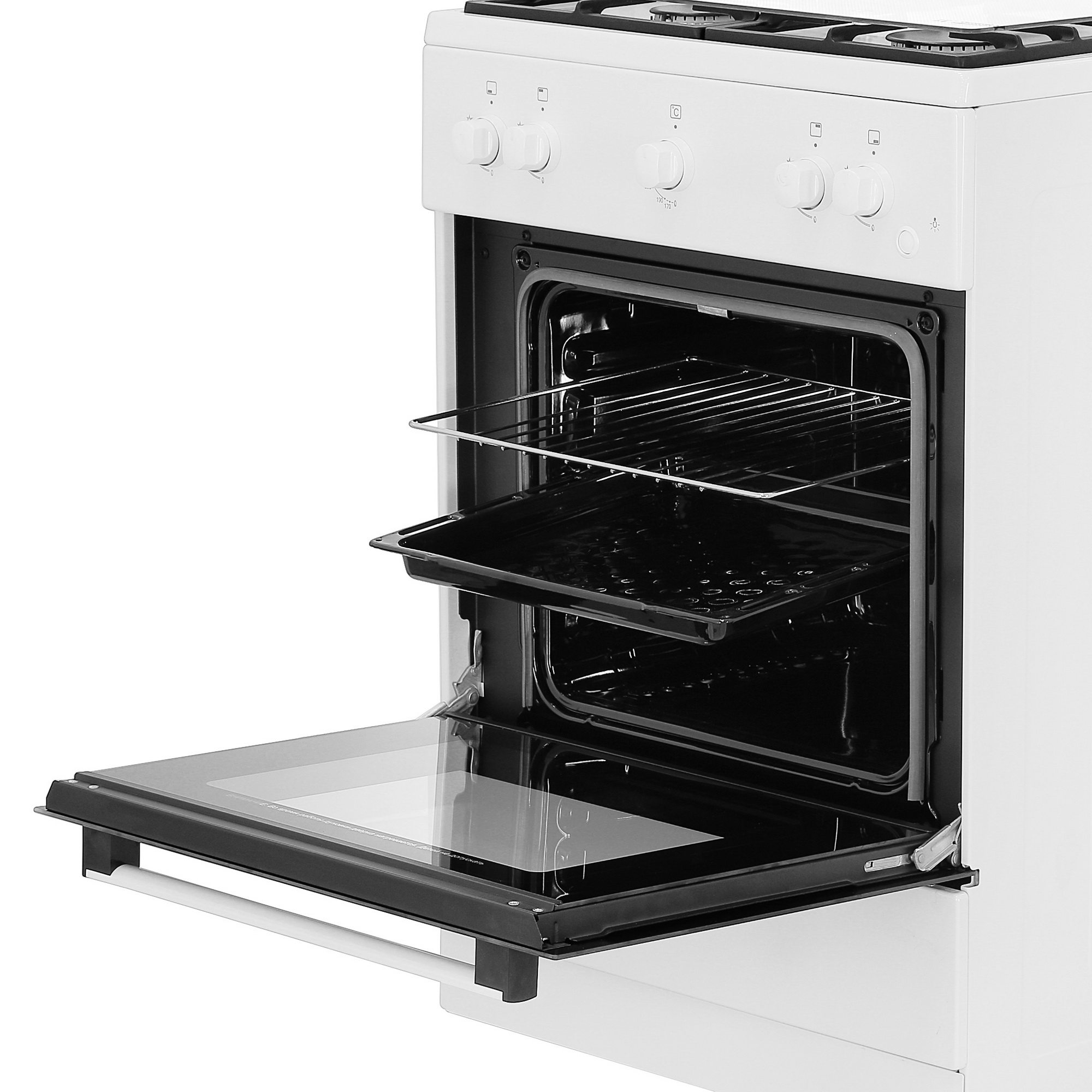 9073596 Газовая плита Darina 1F1 GM 141 108 W белый STDN-0123516 - Вид №6