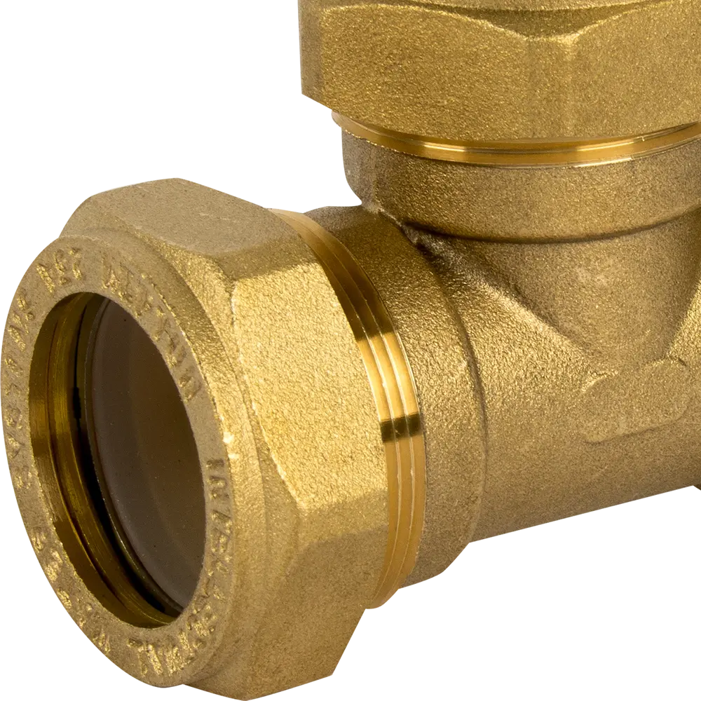 Тройник обжимной Neptun IWS 25х25х25 мм, латунь STLM-2056276 - Вид №1