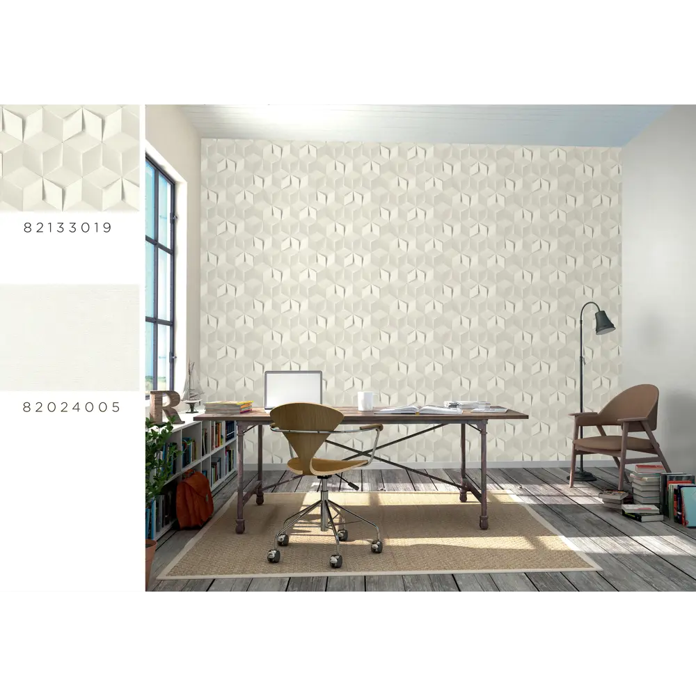 Обои флизелиновые Rasch Modern Art серые 0.53 м 622331 STLM-2030447 - Вид №4