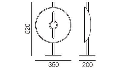 Светодиодная настольная лампа из каррарского мрамора Rakumba Mito ARCH-00033578 - Вид №4