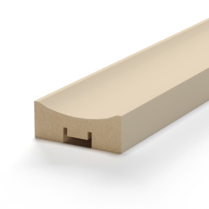 Интерьерная Рейка МДФ STELLA Планкен Рекесс De Luxe Palomino 19*50*2700 (уп.4 шт.) STSR-835