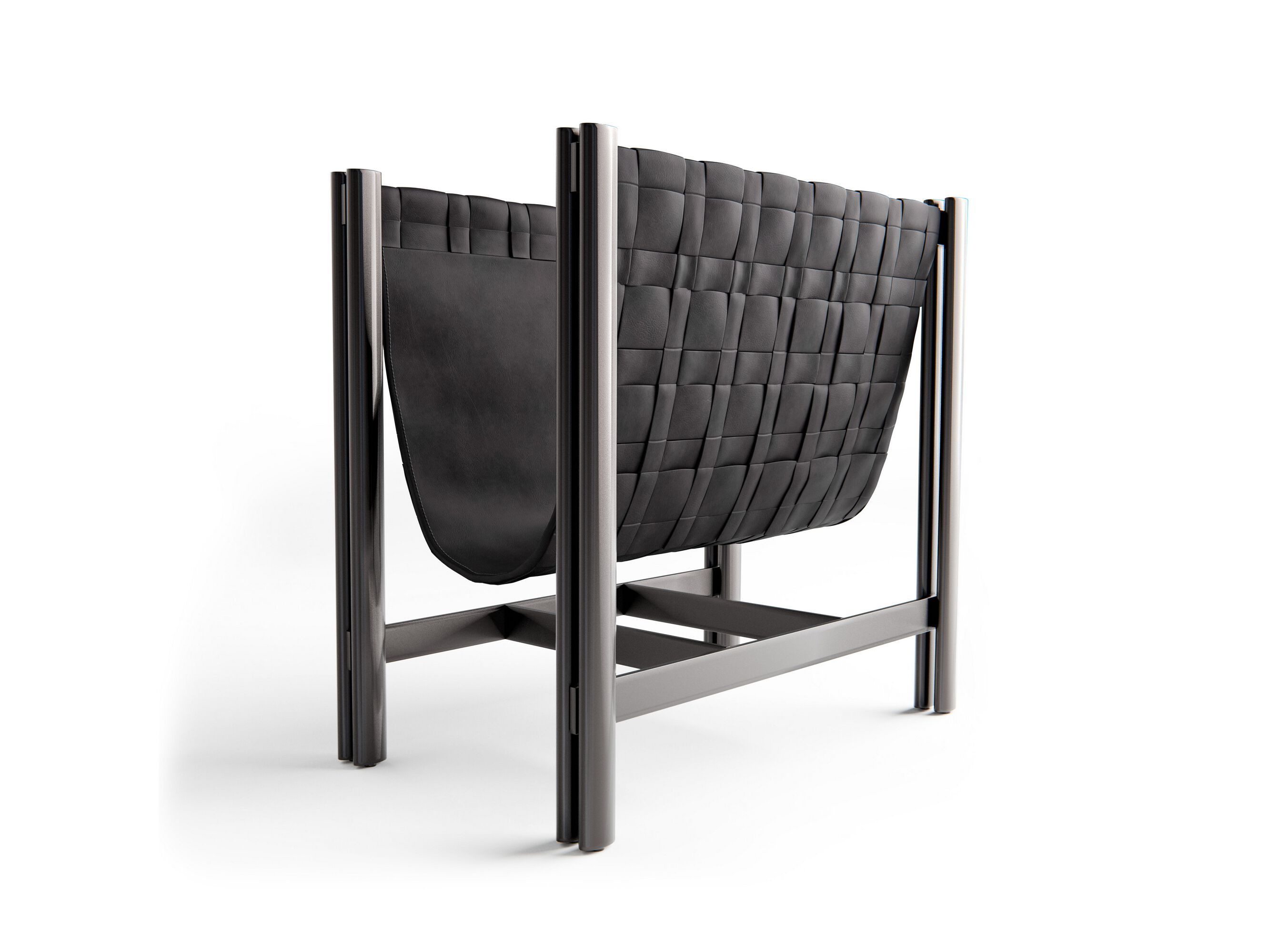 Кожаная стойка для журналов MisuraEmme DENVER ARCH-00057691 - Вид №1