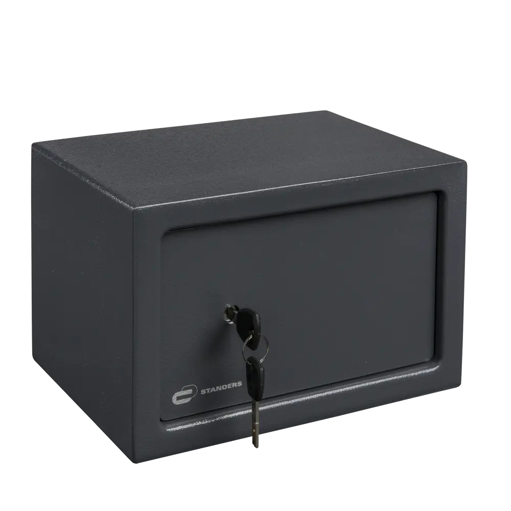 Сейф Standers 9/10 л с ключевым замком 28x18x20 см сталь STLM-2195224 - Вид №1