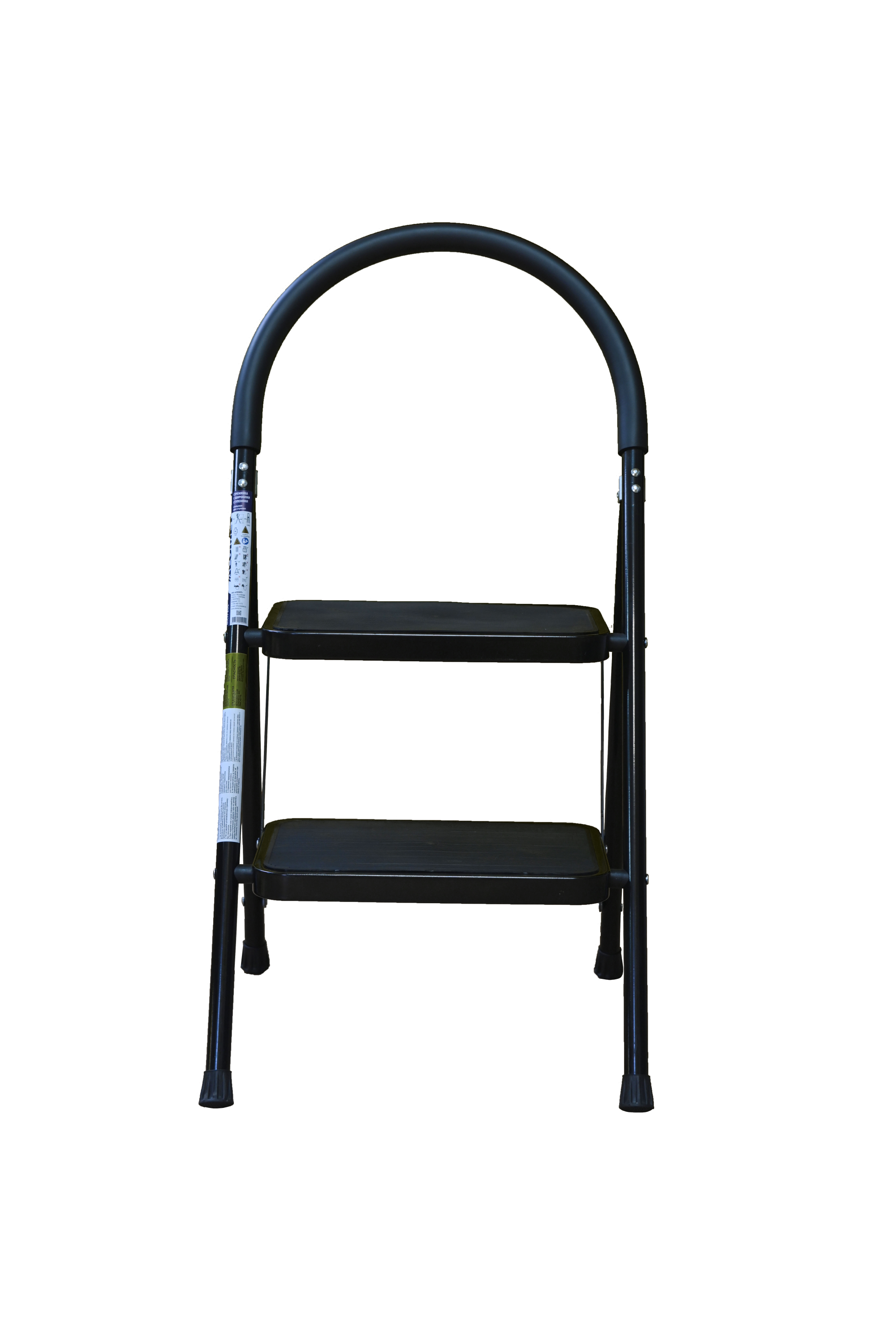 Стремянка стул c широкими ступенями ALUMET MCH 202 - Вид №2