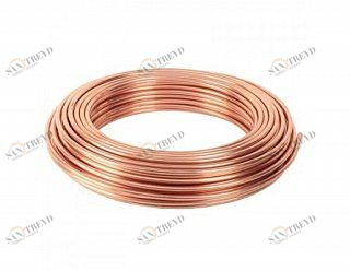 Труба медная Wieland SANCO 6 х 1,0 мм отожженная (бухта, 50 м) 434606100