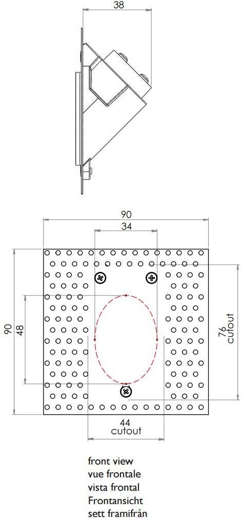 Astro Lighting Цинк настенный светодиодный стремянка  1342002  - Вид №2