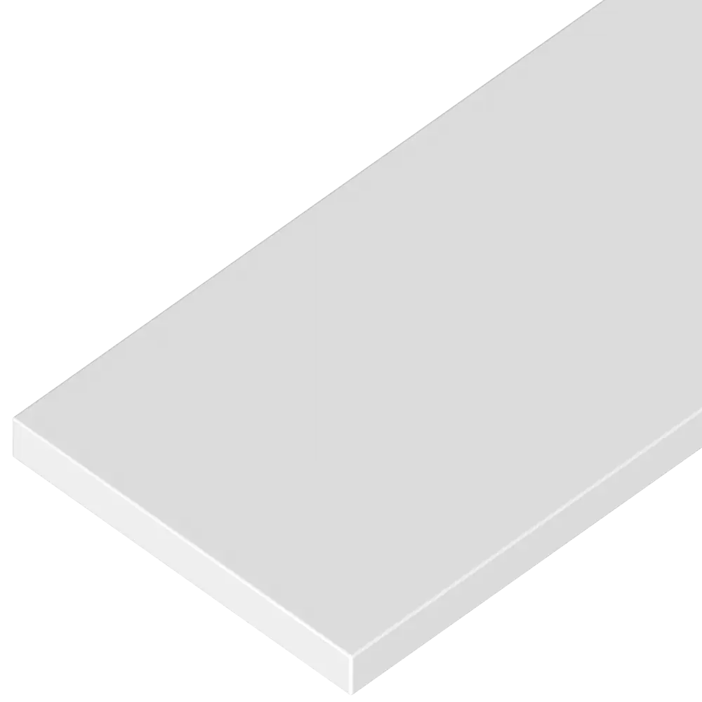 Фасад KONSENSA Котлас белый матовый для кухни в неоклассическом стиле 89387713 STLM-1568103 - Вид №5