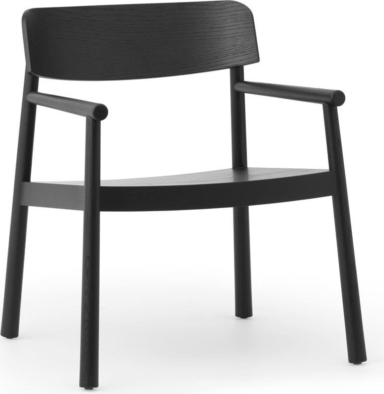 1401905 Кресло Timb Lounge, Black Normann Copenhagen 