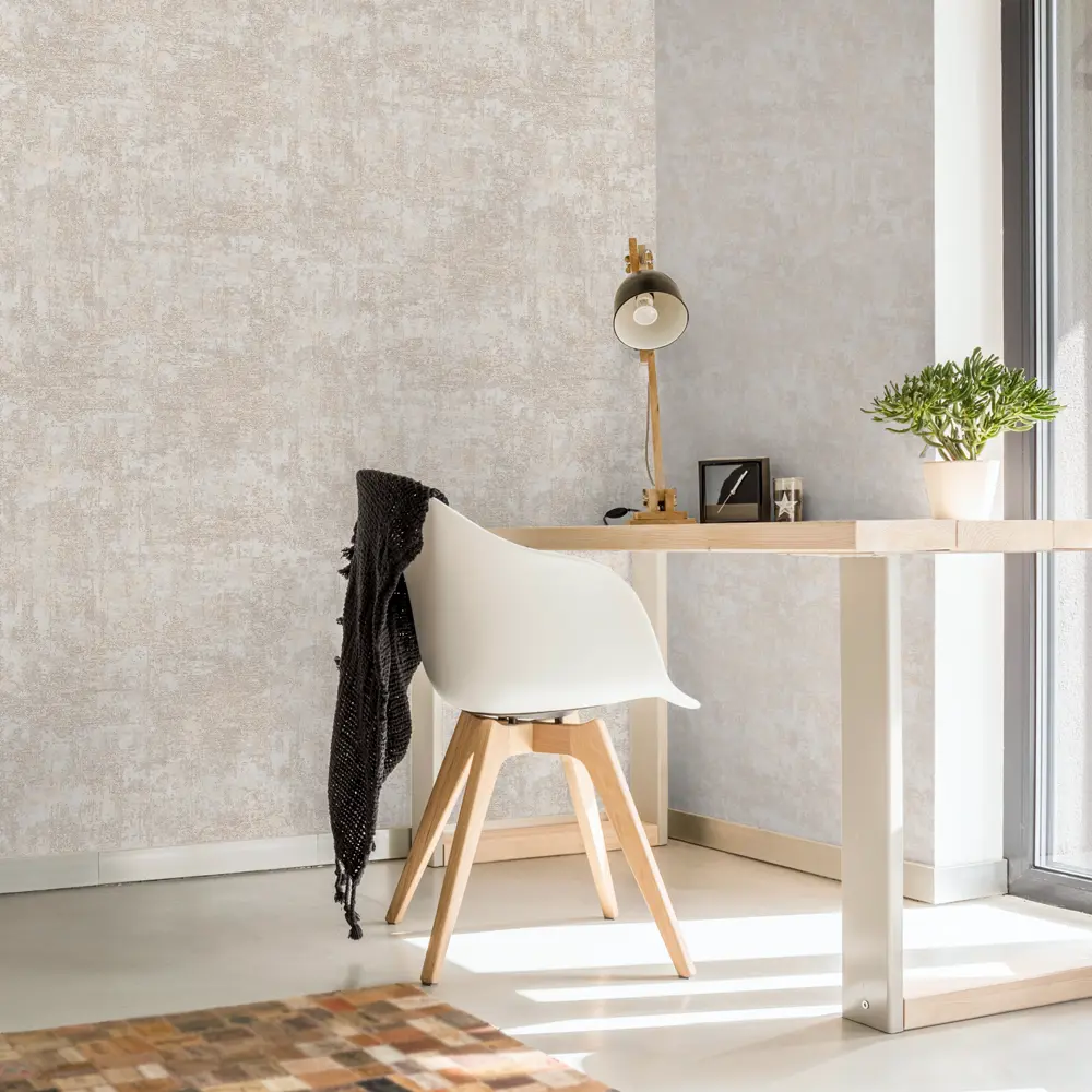 Обои флизелиновые Ateliero Capri бежевые 1.06 м 989626 STLM-2188189 - Вид №3