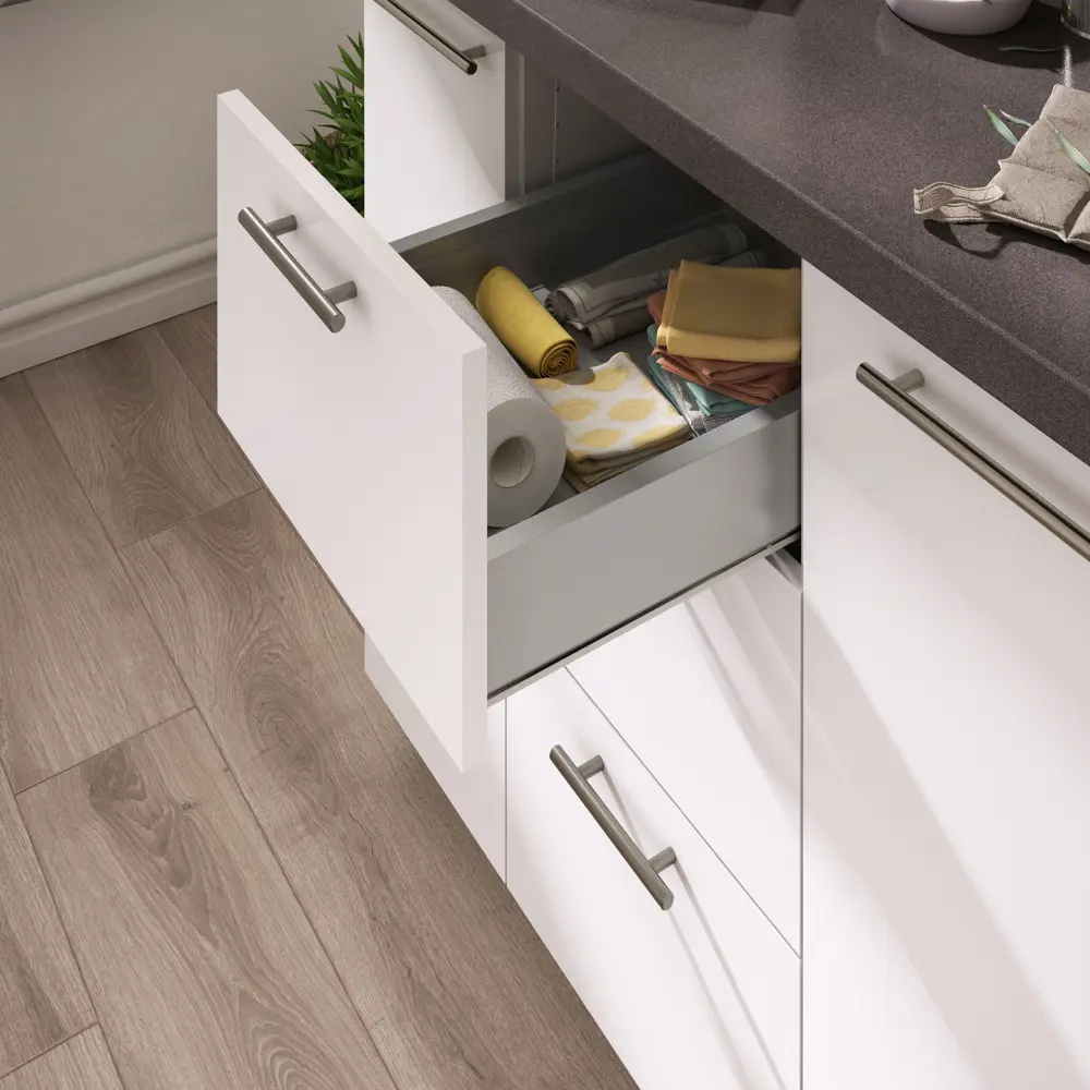 Ящик Delinia ID 36.8x9.4x48 см металл цвет серый Отсутствует STLM-2050044 - Вид №5