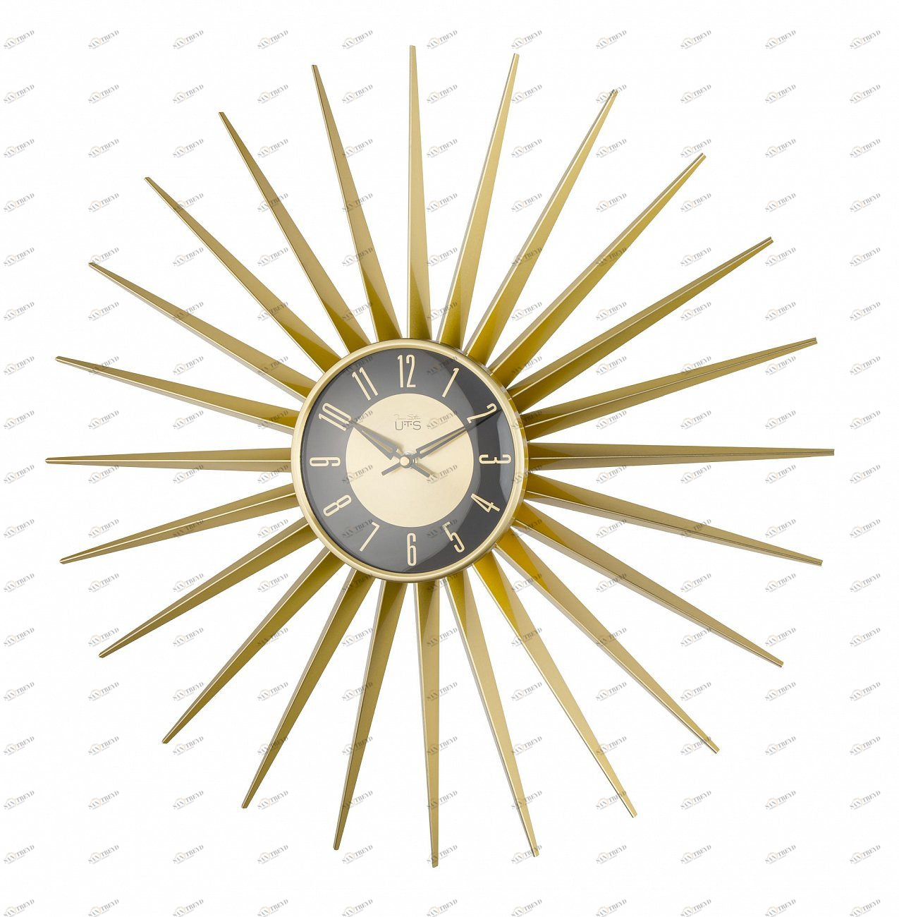 Часы-солнце настенные золотые Tomas Stern 8053 TOMAS STERN СОЛНЦЕ 00-3872758 Золото 