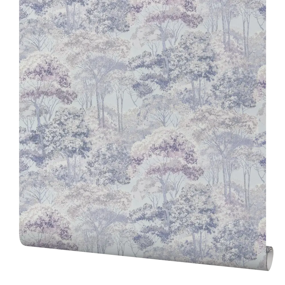 VOG COLLECTION Обои «Венский лес» с фиолетовым древесным узором 82638511 STLM-0032571