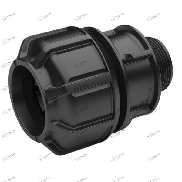 SANIT 58302660000 Монтажное соединение, имеющие коническая наружная резьба выполнена из полипропилена 