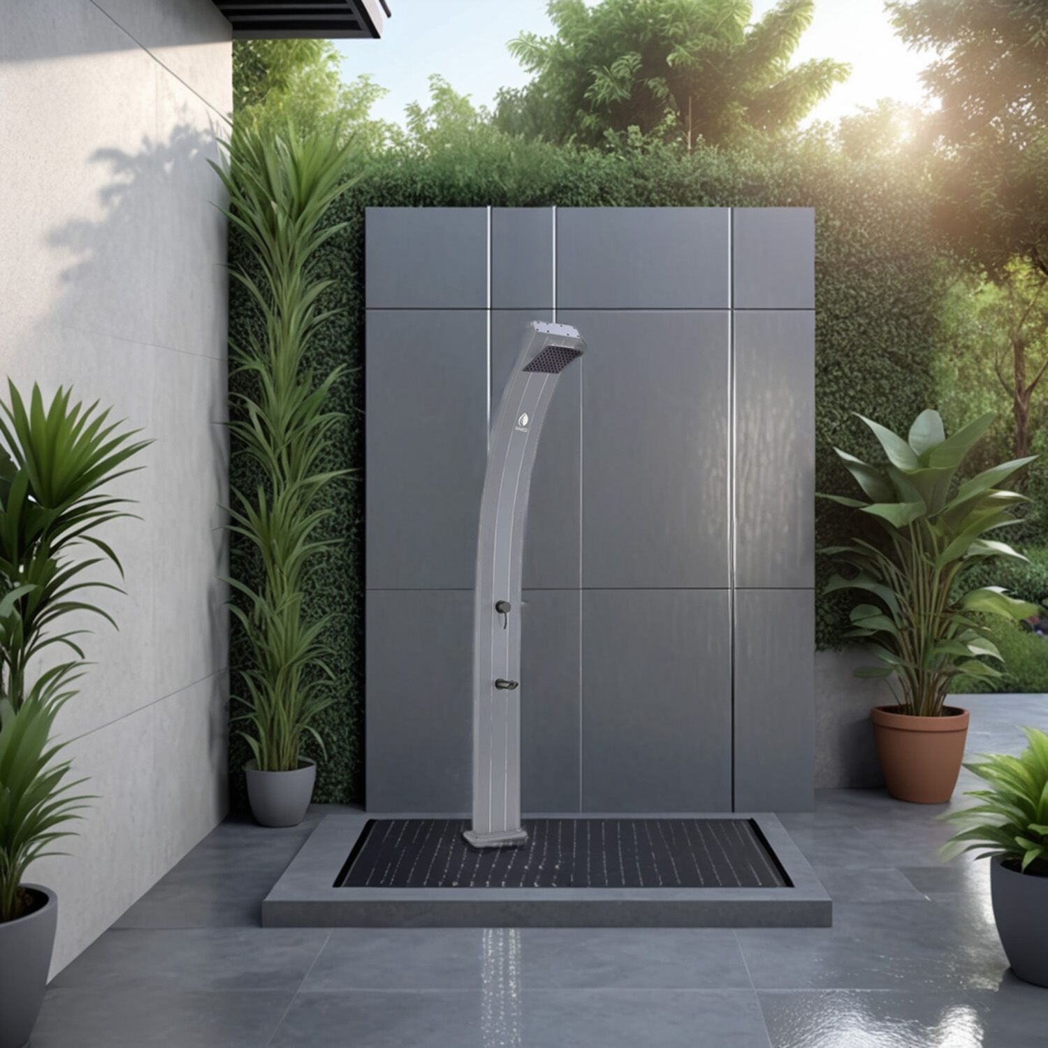 Алюминиевый солнечный душ с душем SINED LEA ARCH-00120966 - Вид №3