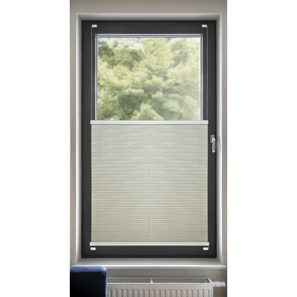 Штора плиссе 73x170 см жаккард молочная Santreyd STLM-2062912 - Вид №11