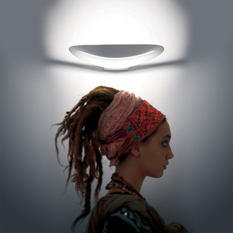 Светильник настенный серебристый Artemide 0916040A ARTEMIDE  00-3882729 Серебро  - Вид №4