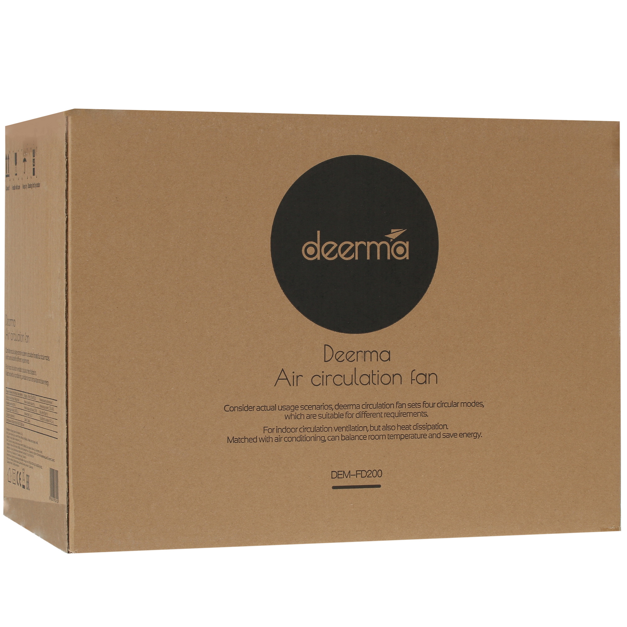 4869651 Вентилятор Deerma DEM-FD200  белый STDN-0149970 - Вид №8