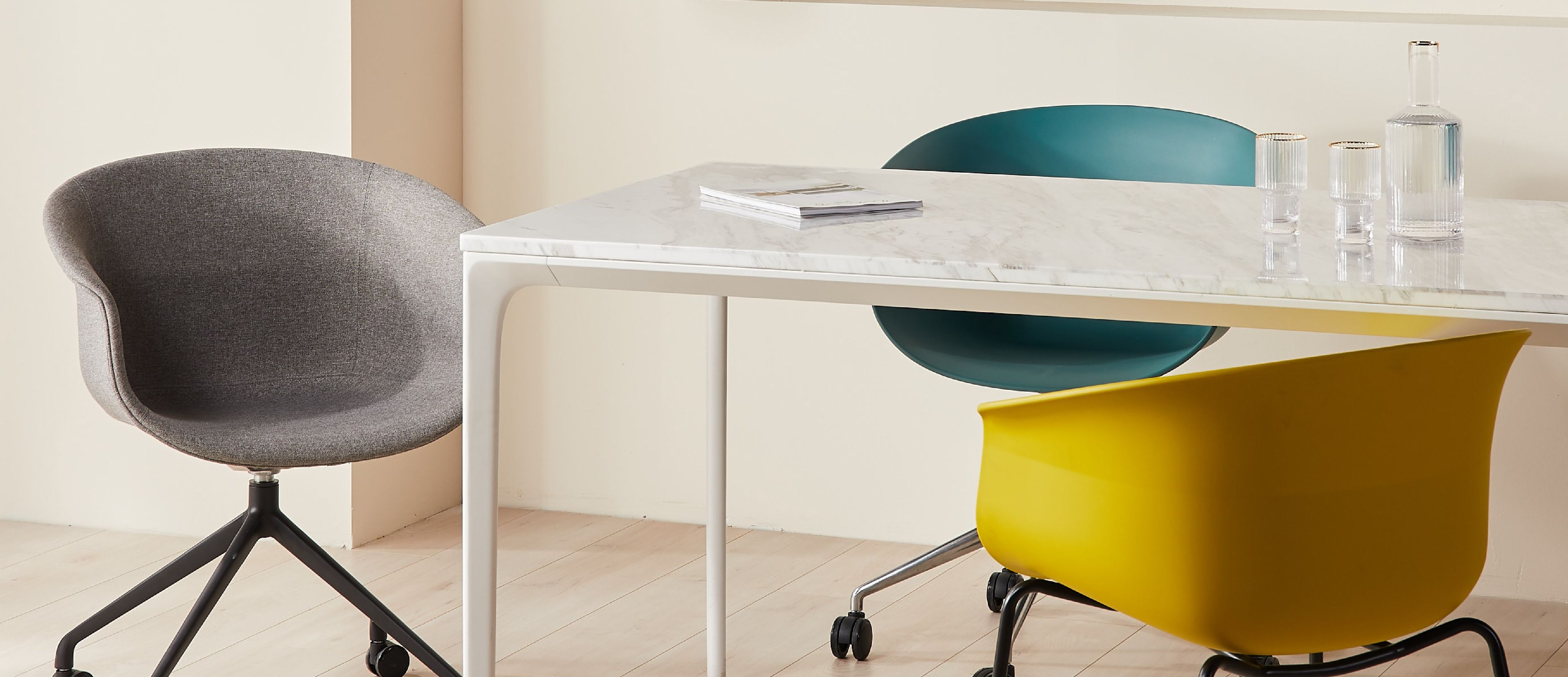 Офисное кресло из полипропилена с 4 спицами Grado Design ARCH-00128402 - Вид №3