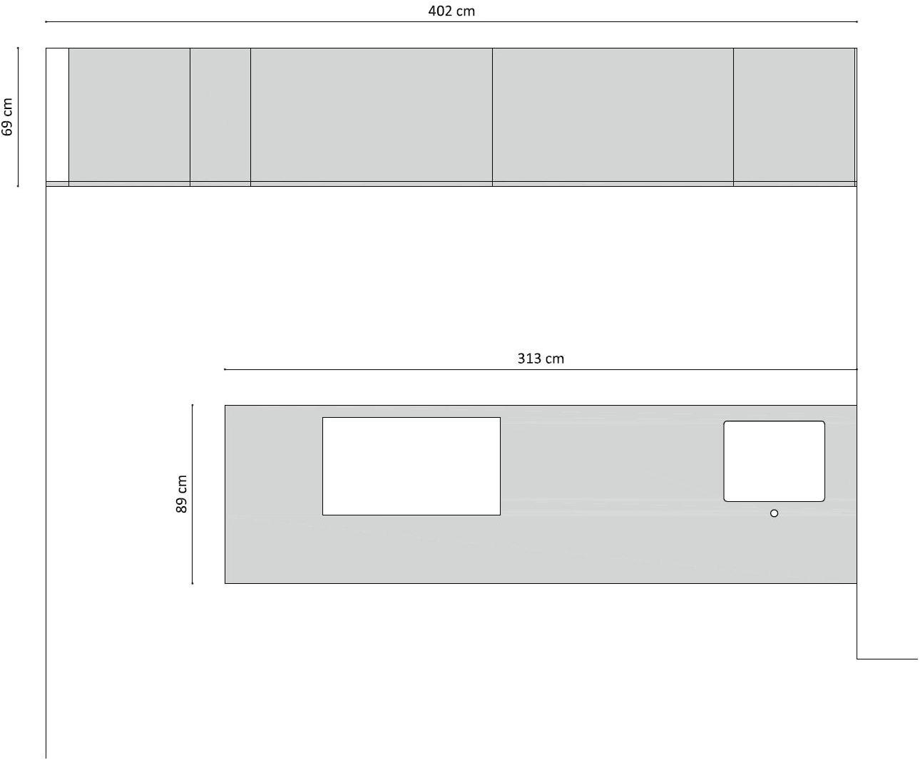TM Italia Cucine Кухня с двухтактным открыванием с полуостровом T45 sun-id-1468601 - Вид №7
