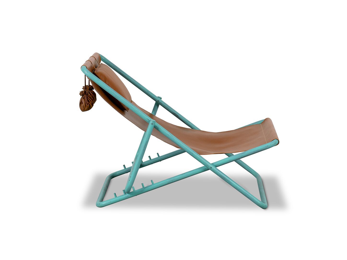 Кожаный стул для отдыха Baxter ARCH-00117522 - Вид №3