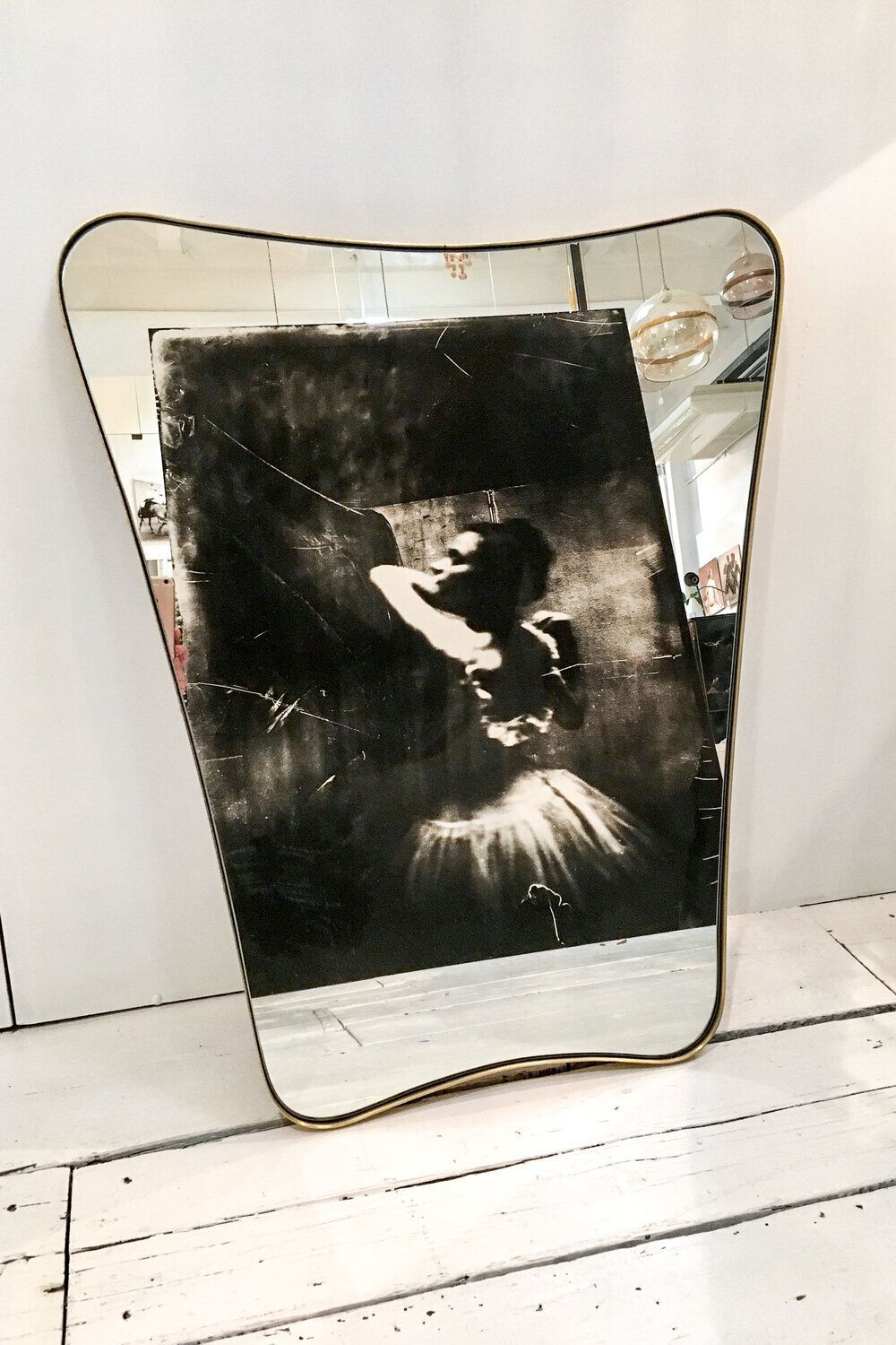 Зеркало с латунной рамкой Jover+Valls SWING 1 ARCH-00096530 - Вид №3