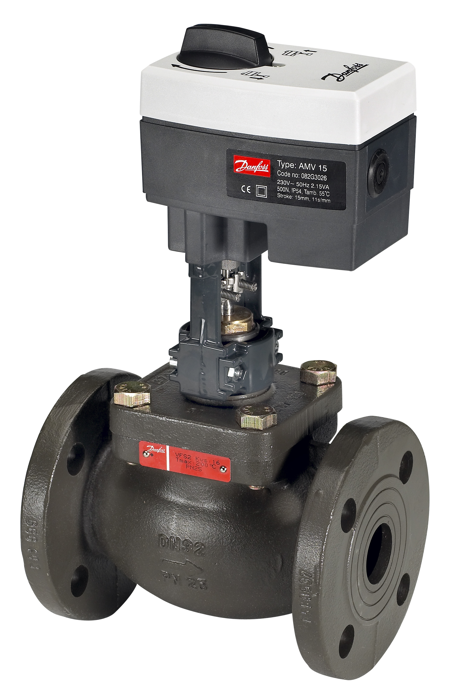 Danfoss Клапан регулирующий VFS 2 фланцевый Клапан регулирующий VFS 2 Ду 15/2,5 065B1514  - Вид №19