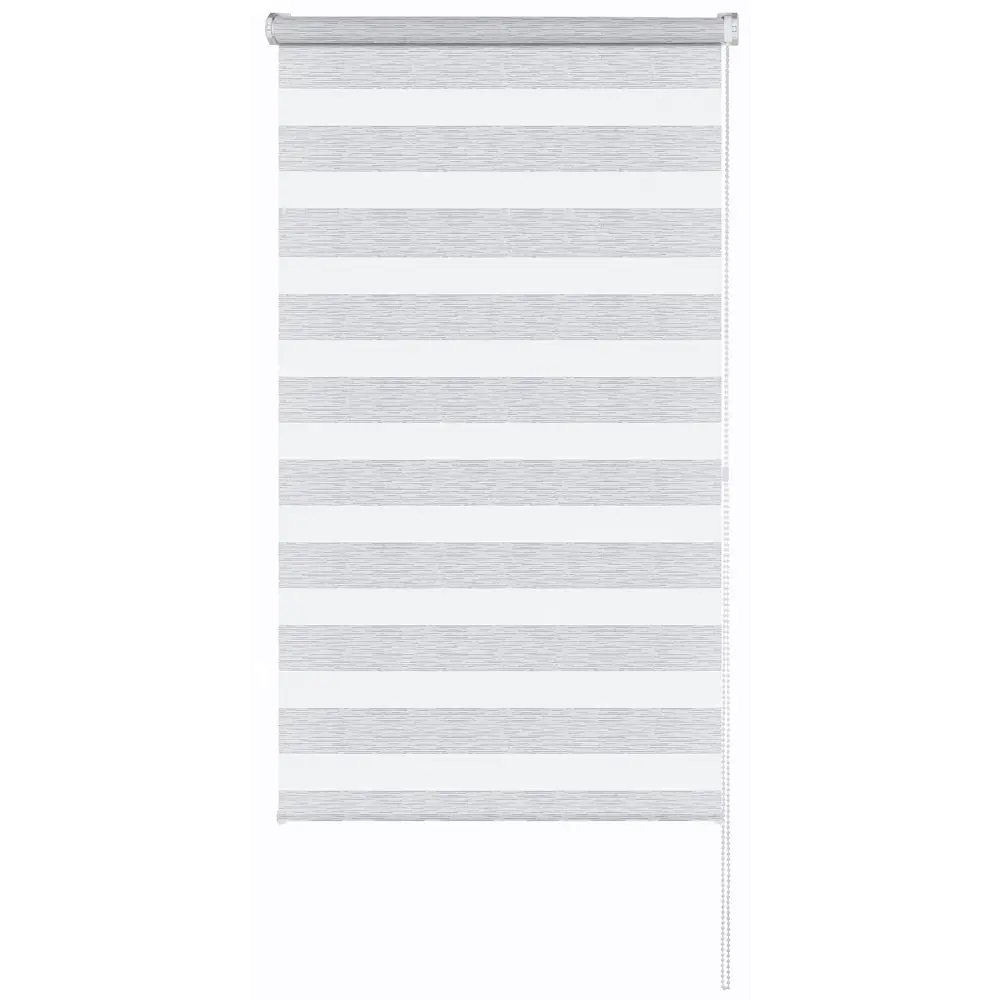 MIAMOZA Рулонная штора день-ночь серая 55x160 см 89411414 STLM-1564398