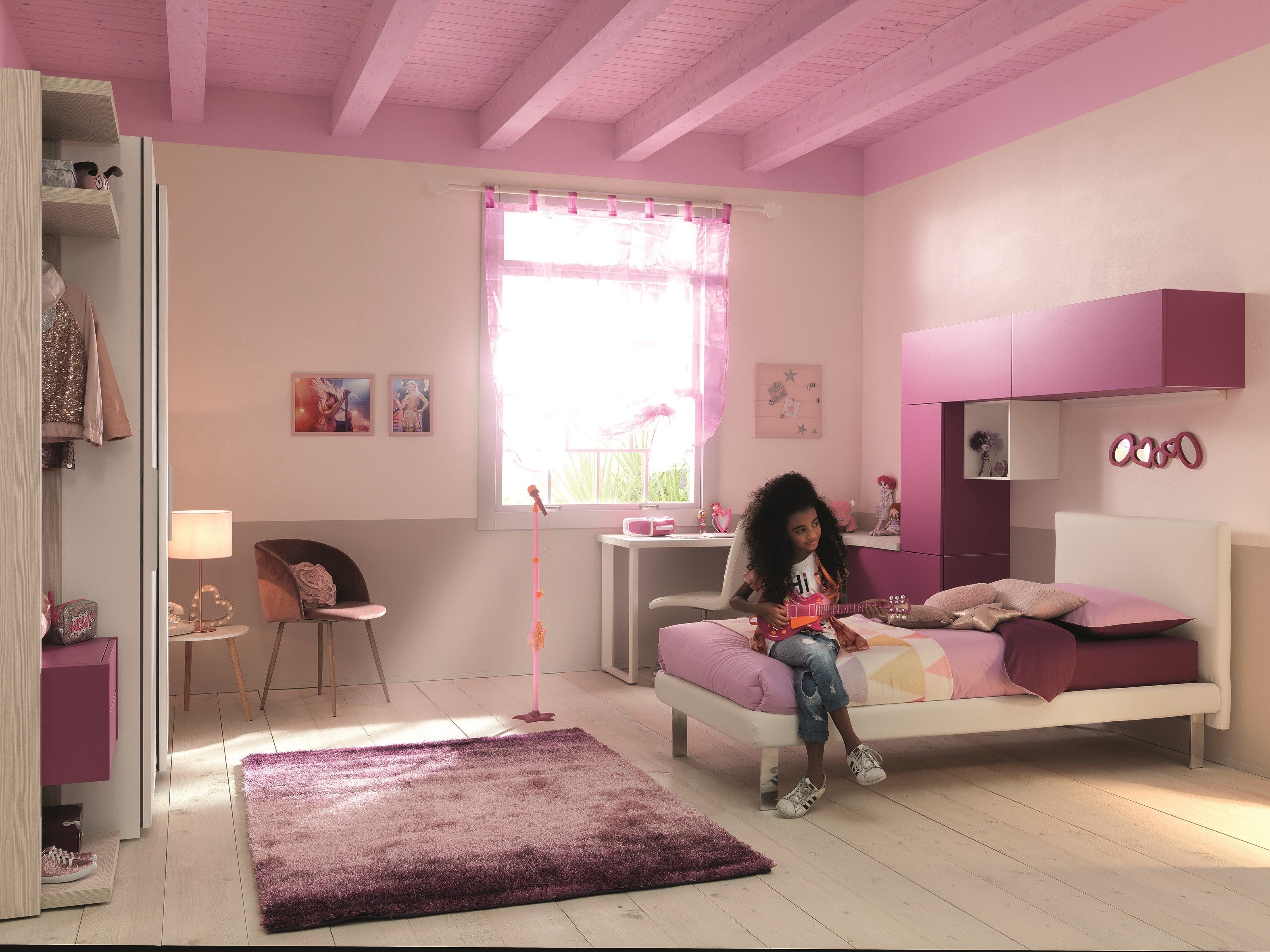 Секционная спальня из дерева Moretti Compact KC303 ARCH-00126850 - Вид №1