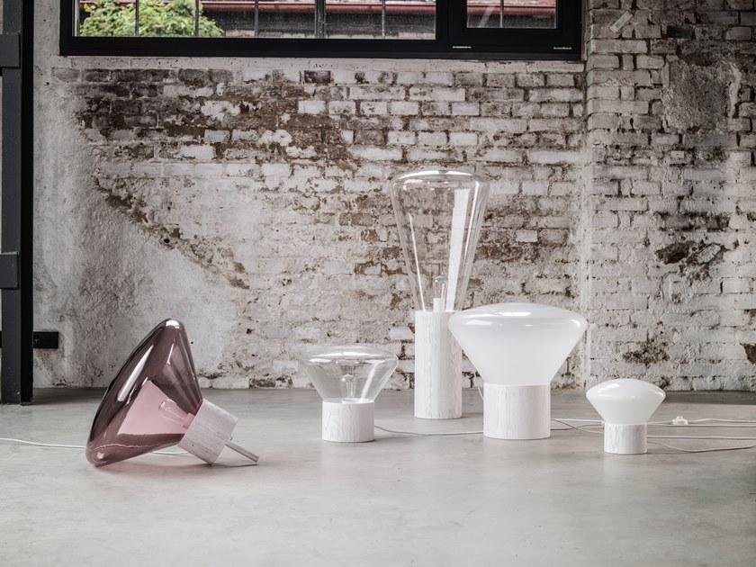 BROKIS Настольная светодиодная лампа из дерева и стекла Muffins sun-id-1463499 - Вид №12