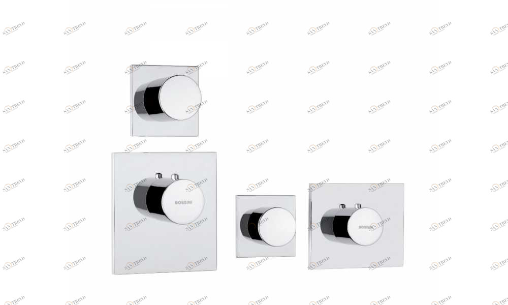 Z031201 + Z030205 000 Смеситель & запорный кран Oki 2 Outlets (with diverter) HP BOSSINI 