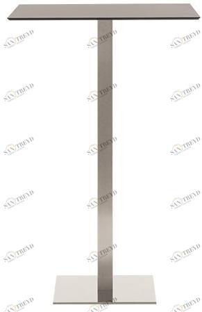 Albaplus Высокий квадратный стол со столешницей из hpl Riace 2018/068/ita