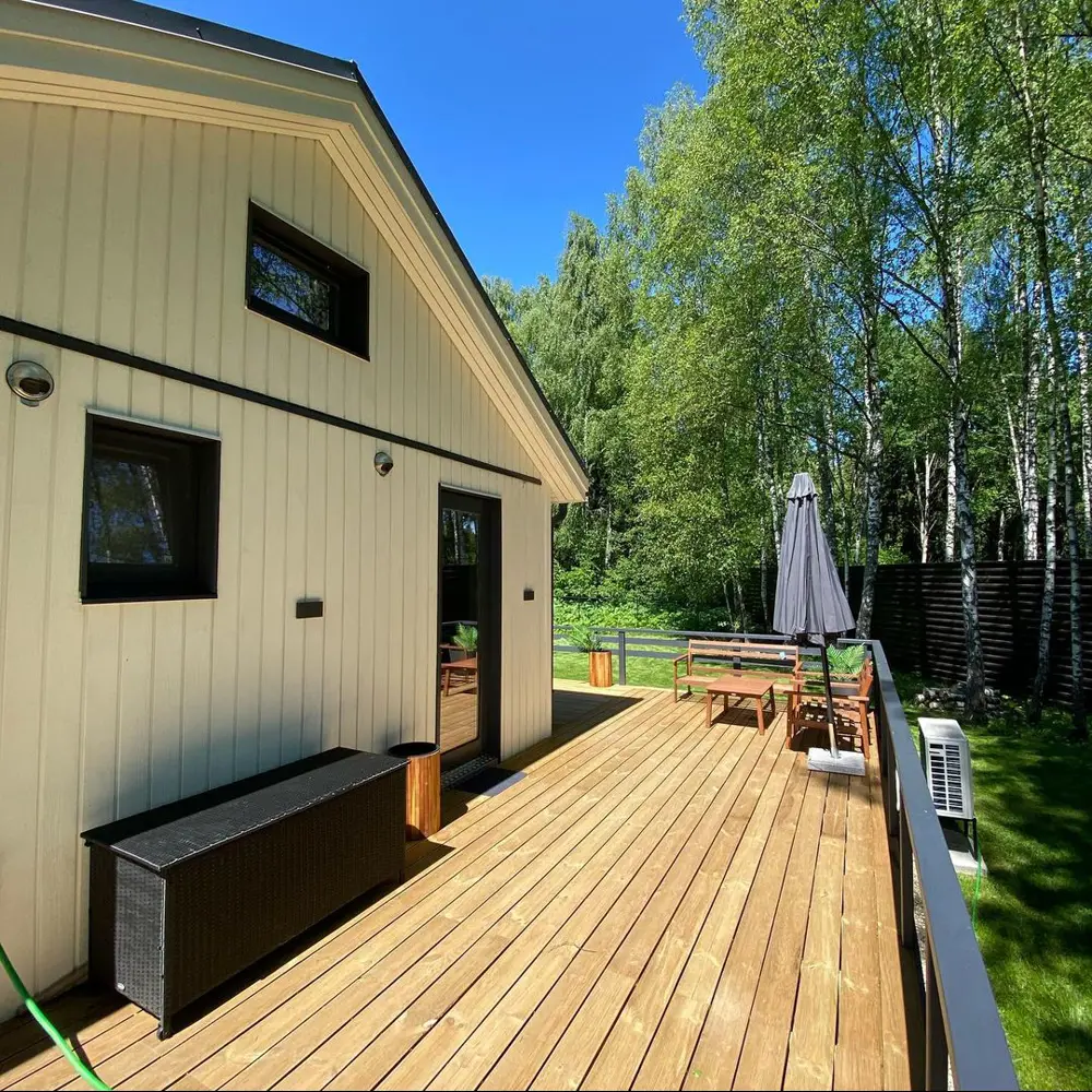 Террасная доска импрегнированная хвоя 28x140x6000 мм вельвет 0.84 м² РУСШПАЛА STLM-2062796 - Вид №8