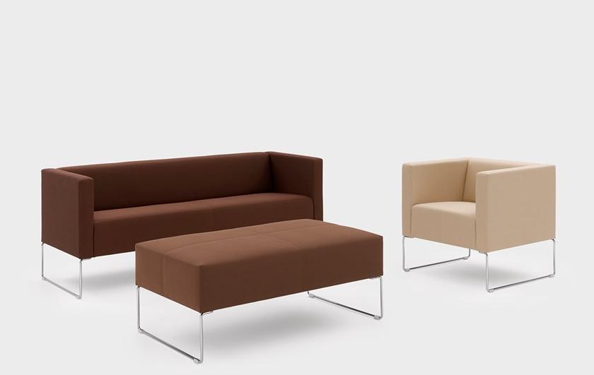 Viganò Мягкая скамья из ткани Cubino sun-id-1478954 - Вид №1