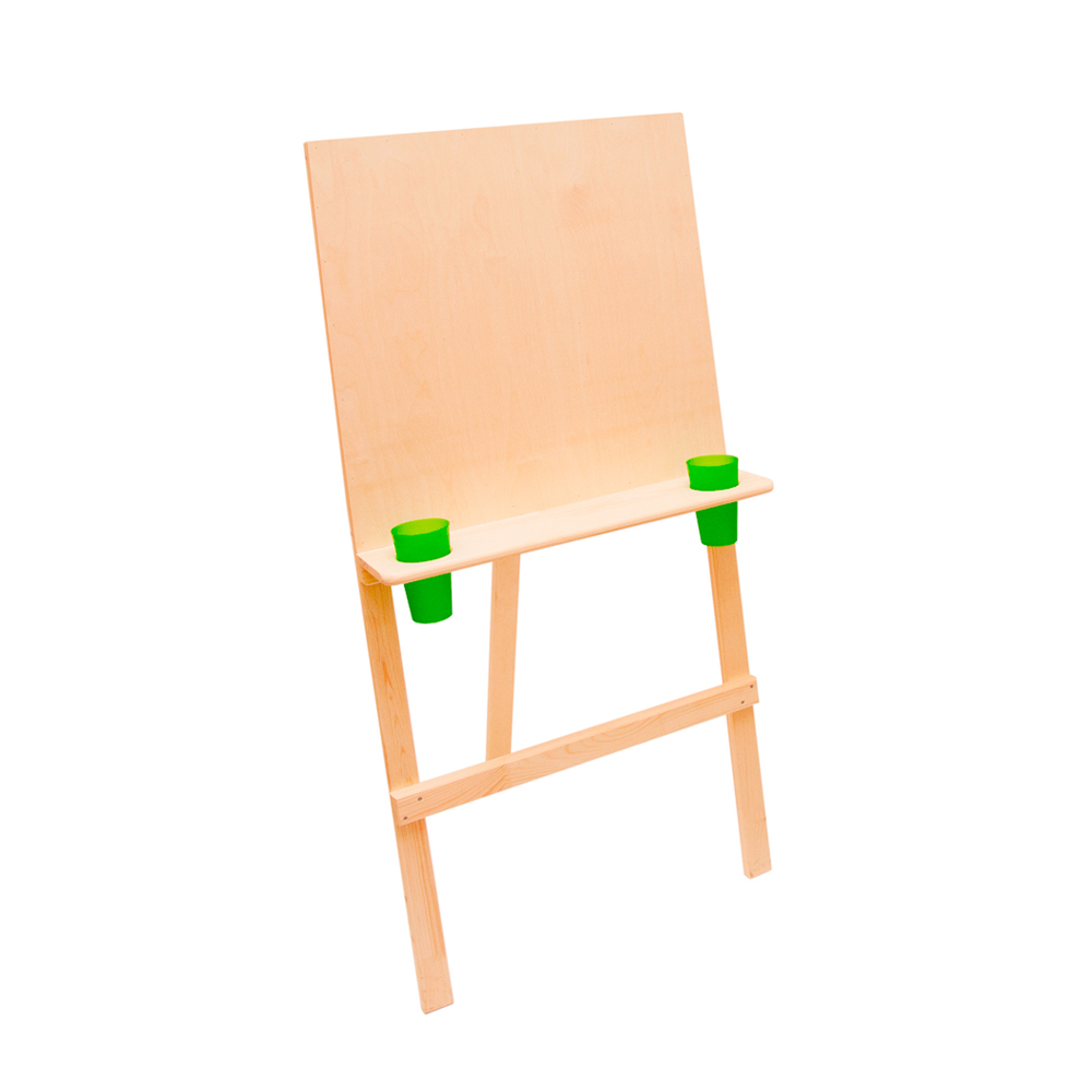 113033 Мольберт "Хлопушка" тренога детская сосна 60х120 см Малевичъ 