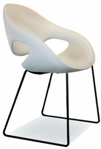Tonon Стул из пеноматериала с металлическими салазками Moon 908.91
