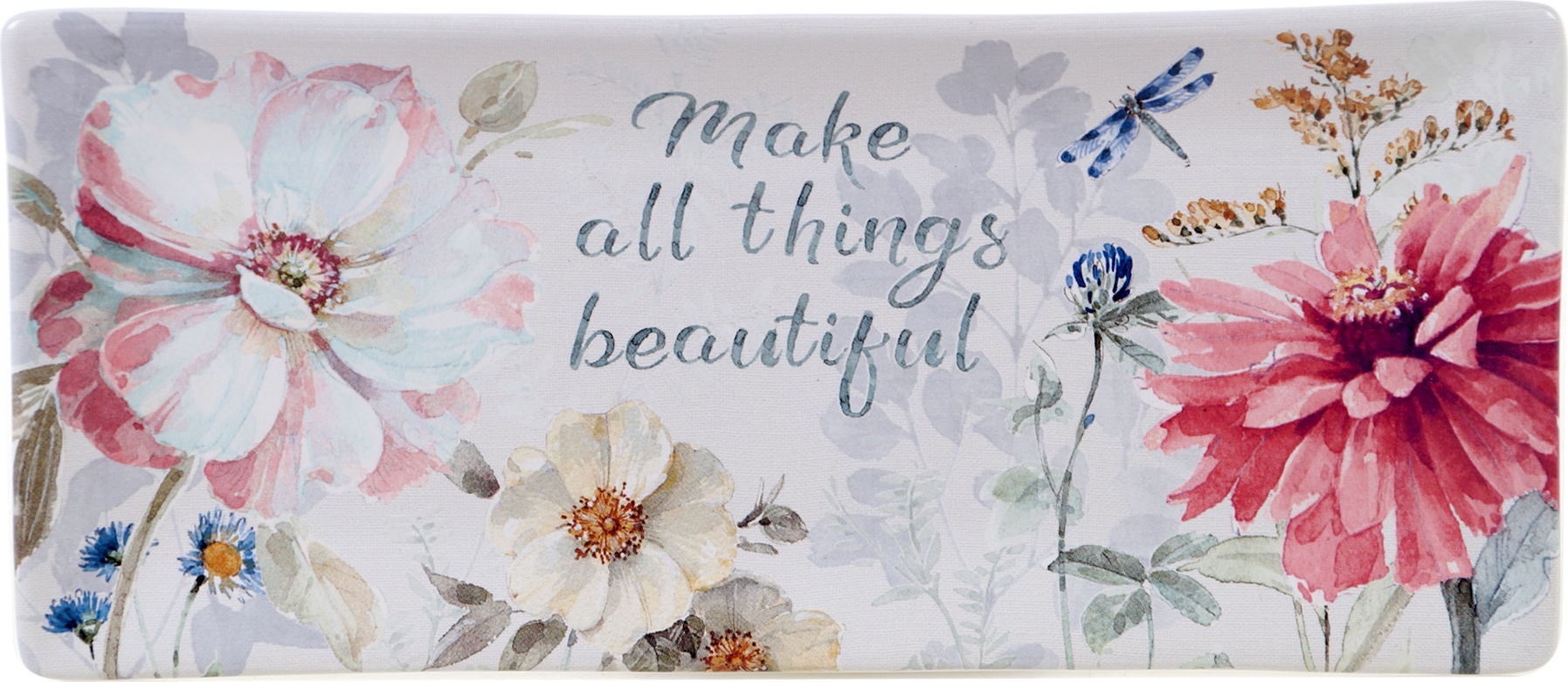 10671460 Certified International Блюдо прямоугольное Certified Int. Весенний Букет 28x12см, керамика Керамика 