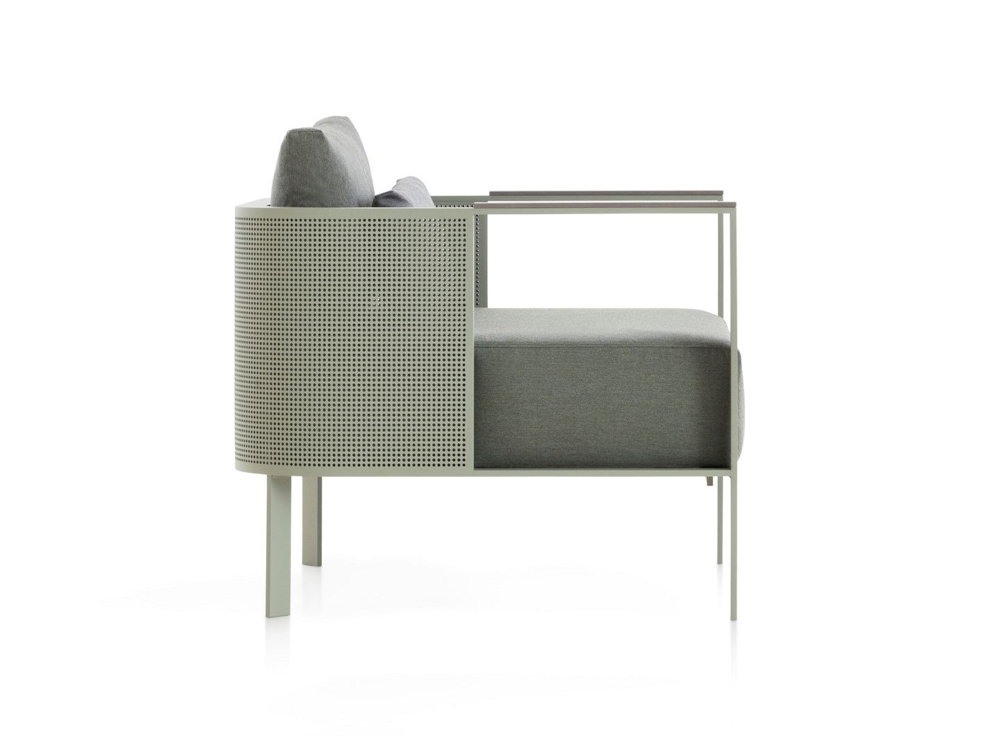 Термокрытый алюминиевый садовый стул с подлокотниками GANDIABLASCO Solanas ARCH-00049294 - Вид №1