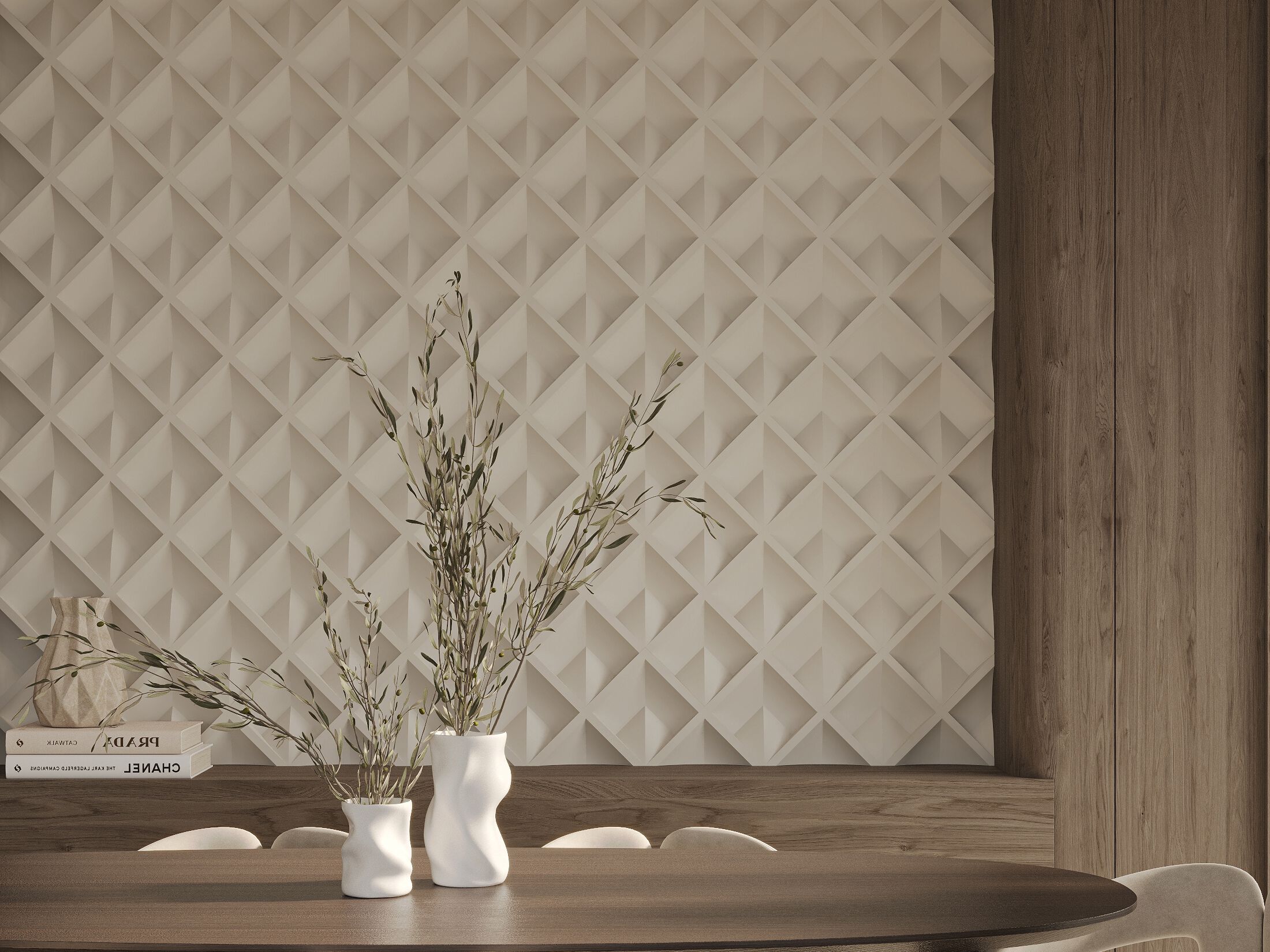 Трехмерное гипсовое покрытие WallDeco дизайн ARCH-00025596