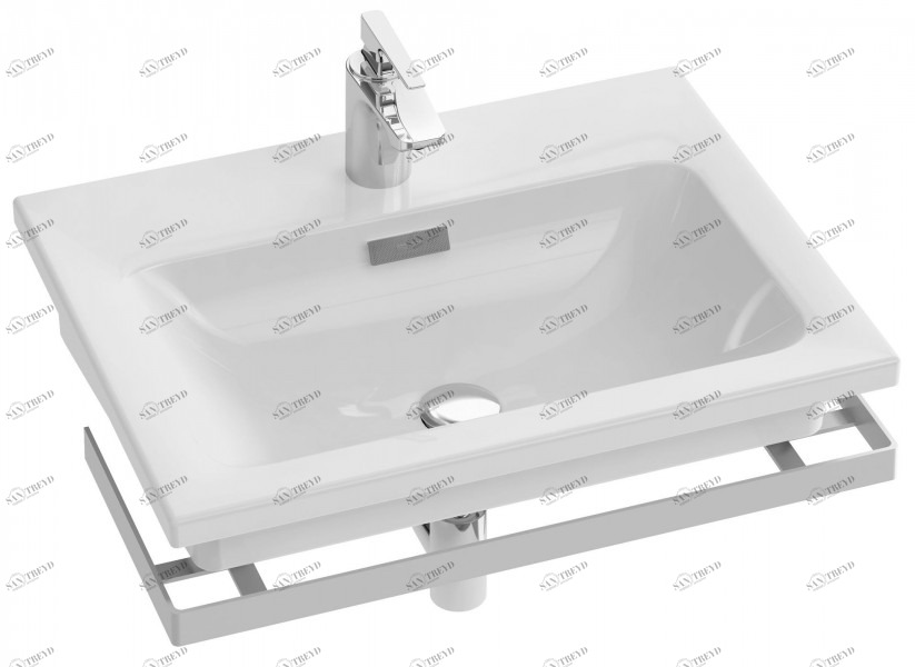 EXAF112-Z-00 Подвесная раковина настенная прямоугольная JACOB DELAFON VOX белая