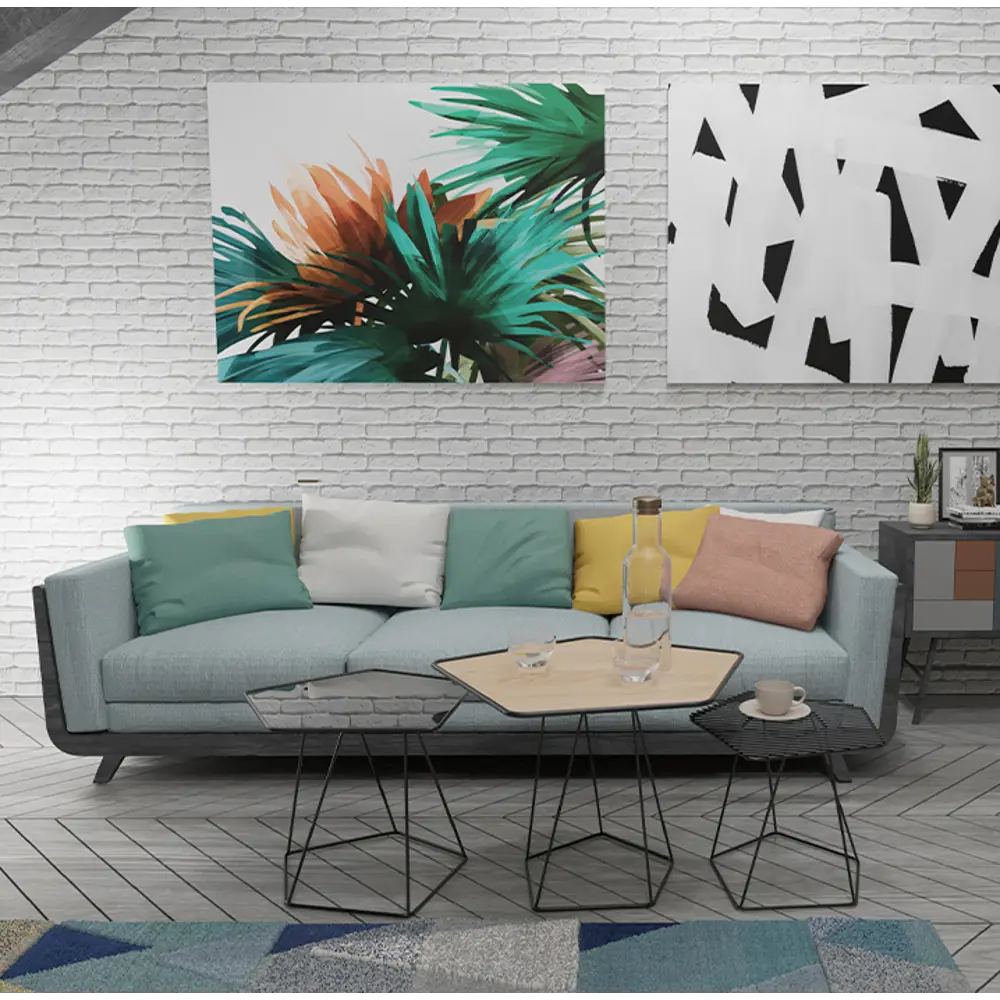 Камень искусственный Monte Alba Берген Брик белый меловый 1.554м² STLM-2041964 - Вид №4