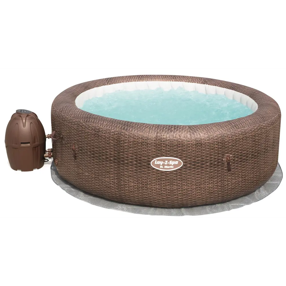 Бассейн надувной спа Bestway St.Moritz AirJet 216x71 см Santreyd STLM-2113438