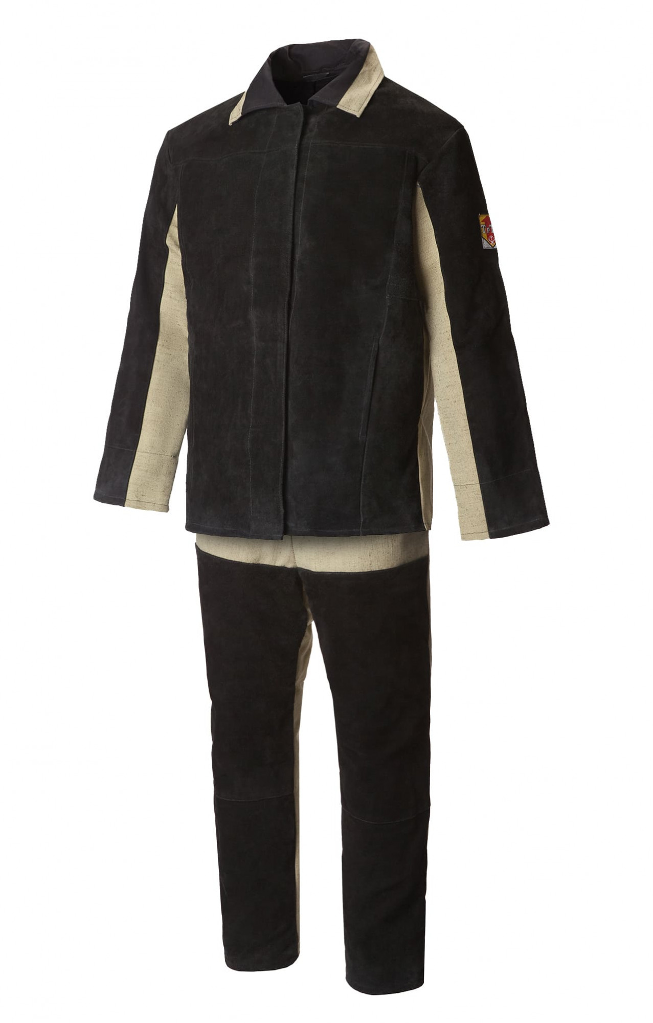 5041833 Костюм брезентовый комбинированный cпилком со съемным утеплителем  Одежда для сварщиков  размер 44-46/170-176 Спецодежда 