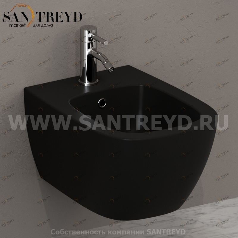 GNS10AR Биде подвесное GENESIS Ceramica Globo