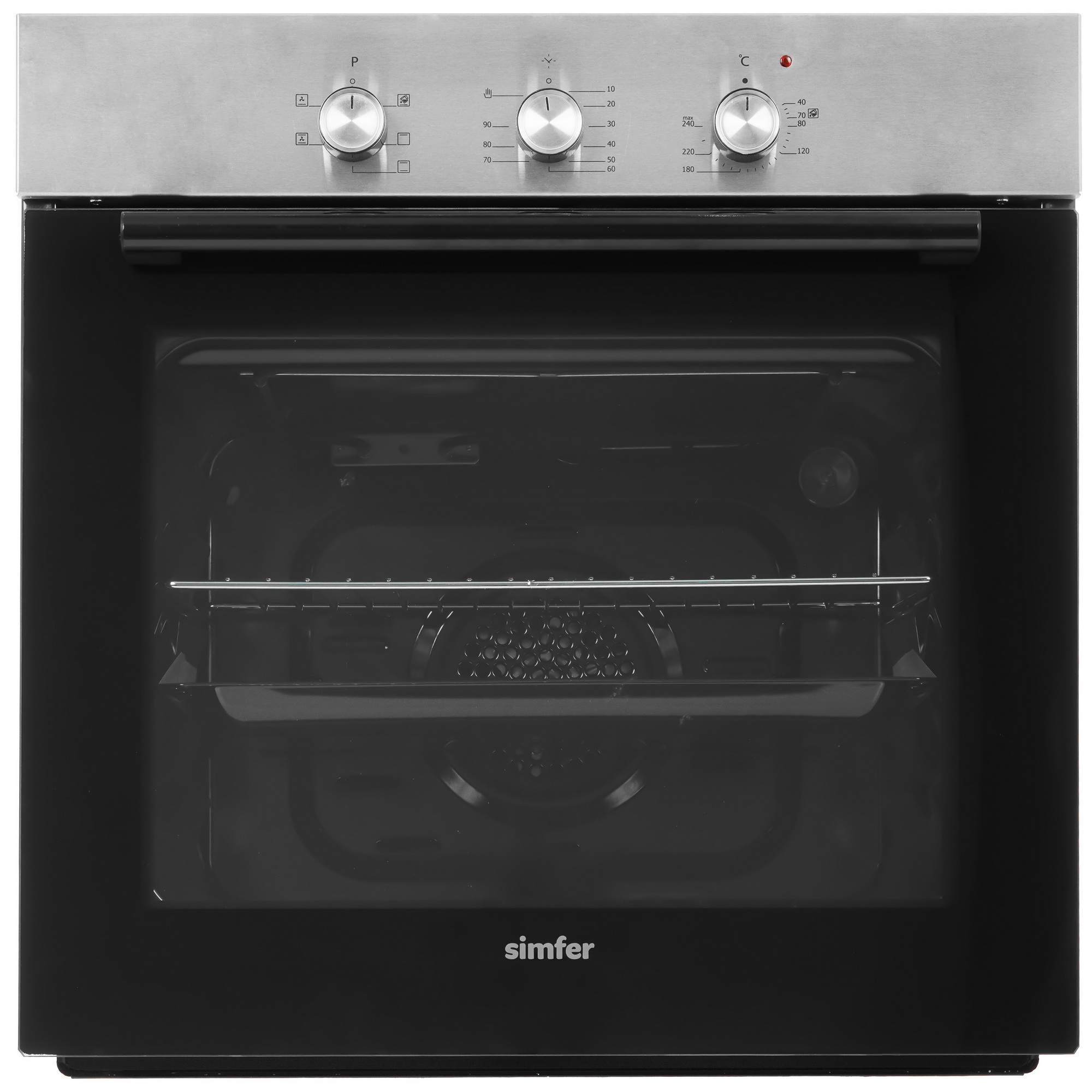 8116395 Электрический духовой шкаф Simfer B6EM16011 черный STDN-0114596