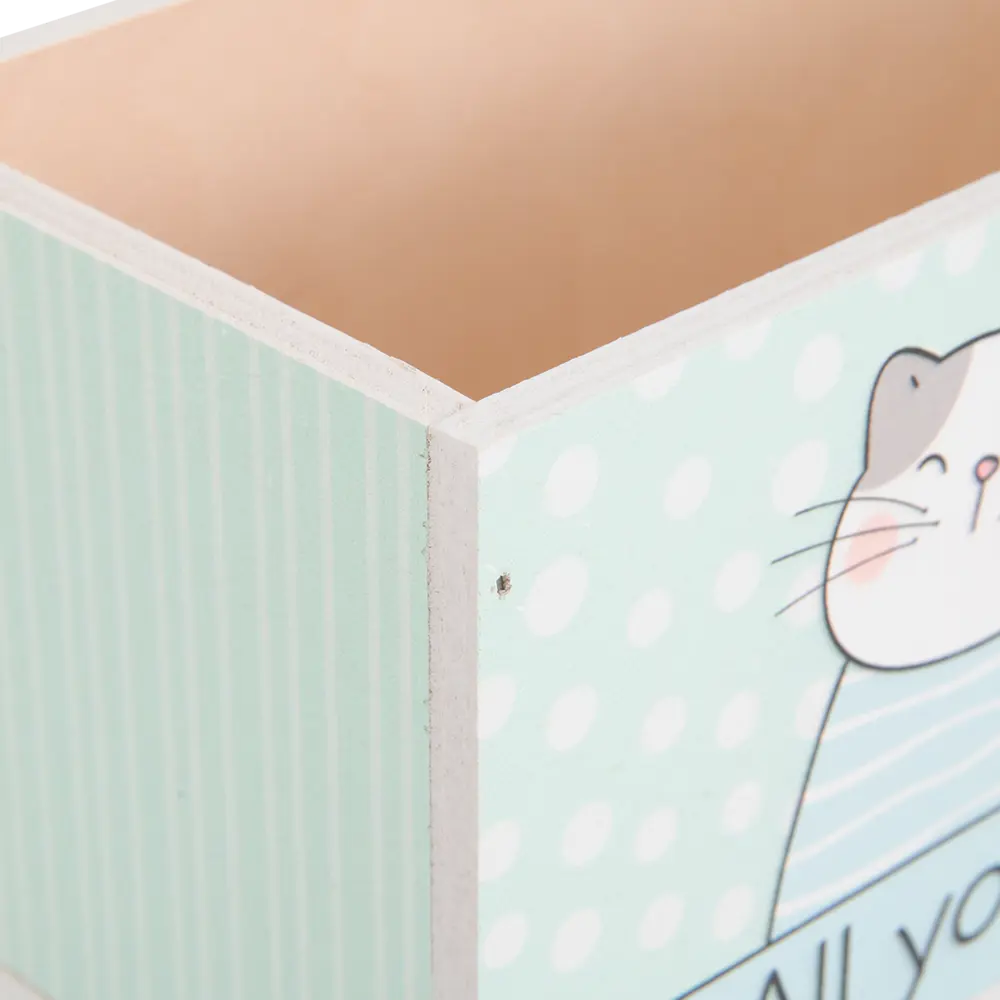 Ящик М1 Котики деревянный Santreyd STLM-2054781 - Вид №3