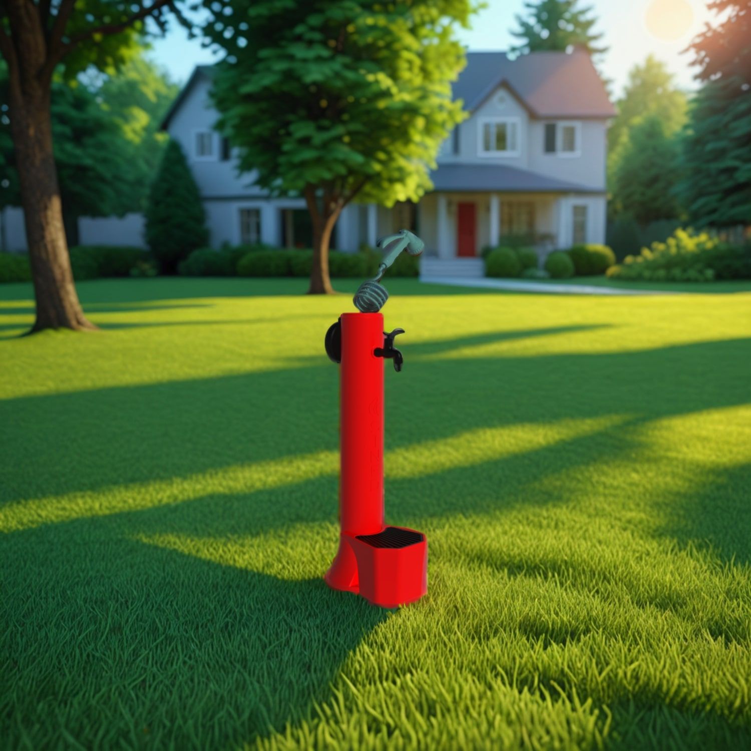 Полиэтиленовый садовый фонтан SINED TRITONE PRO ARCH-00102038 - Вид №36